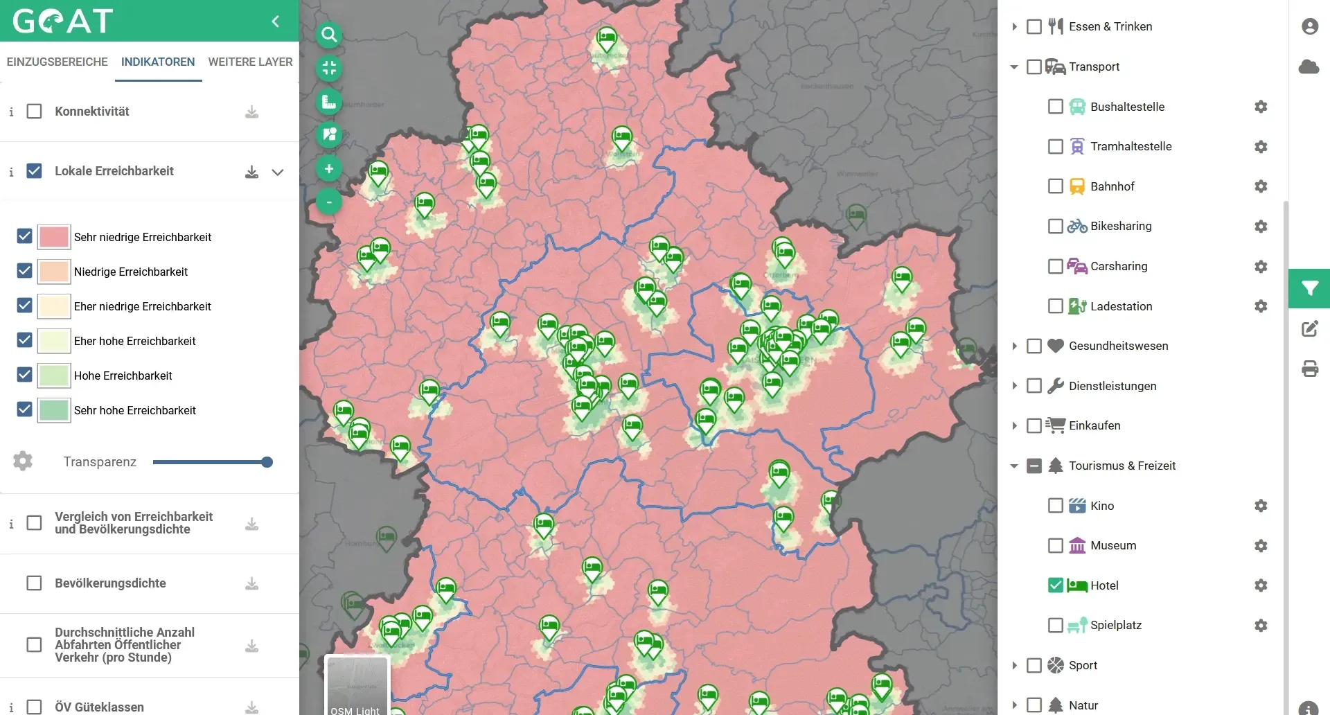 Metropolitan Region Rhine-Neckar - GOAT Subscription