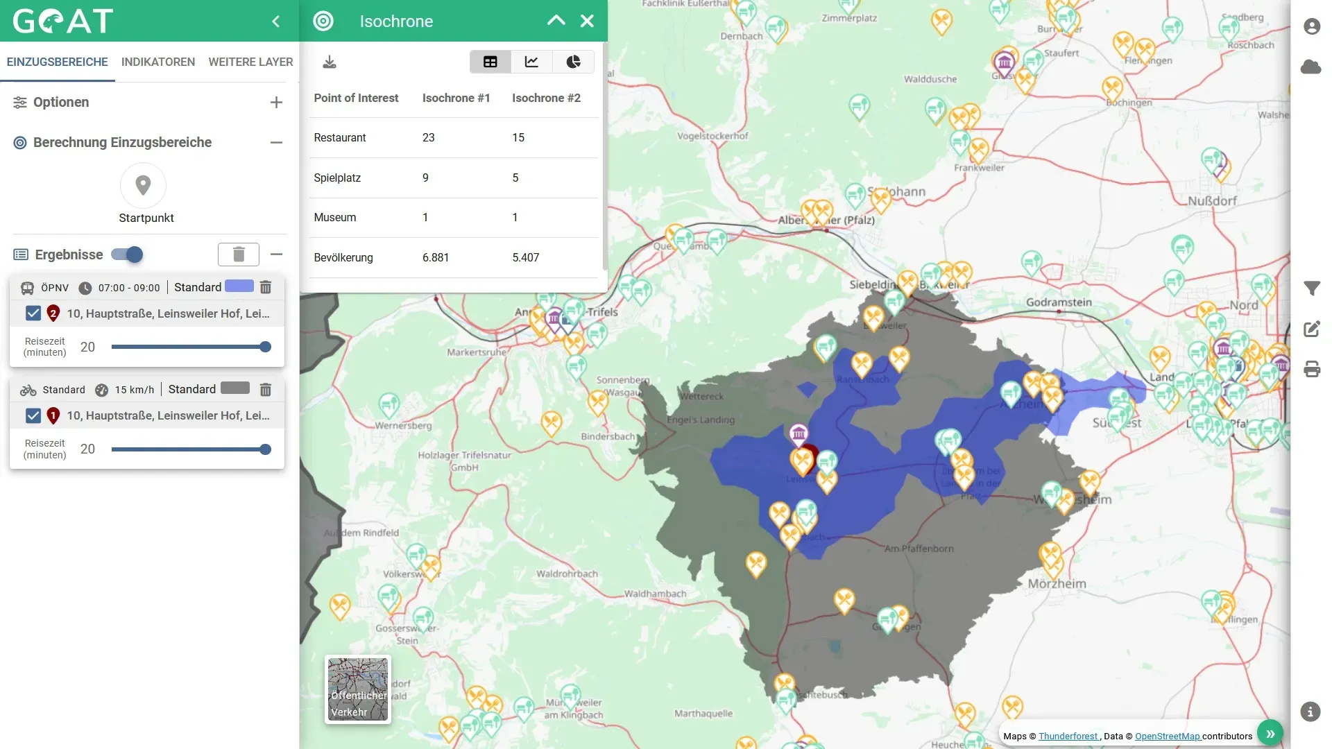 Metropolitan Region Rhine-Neckar - GOAT Subscription