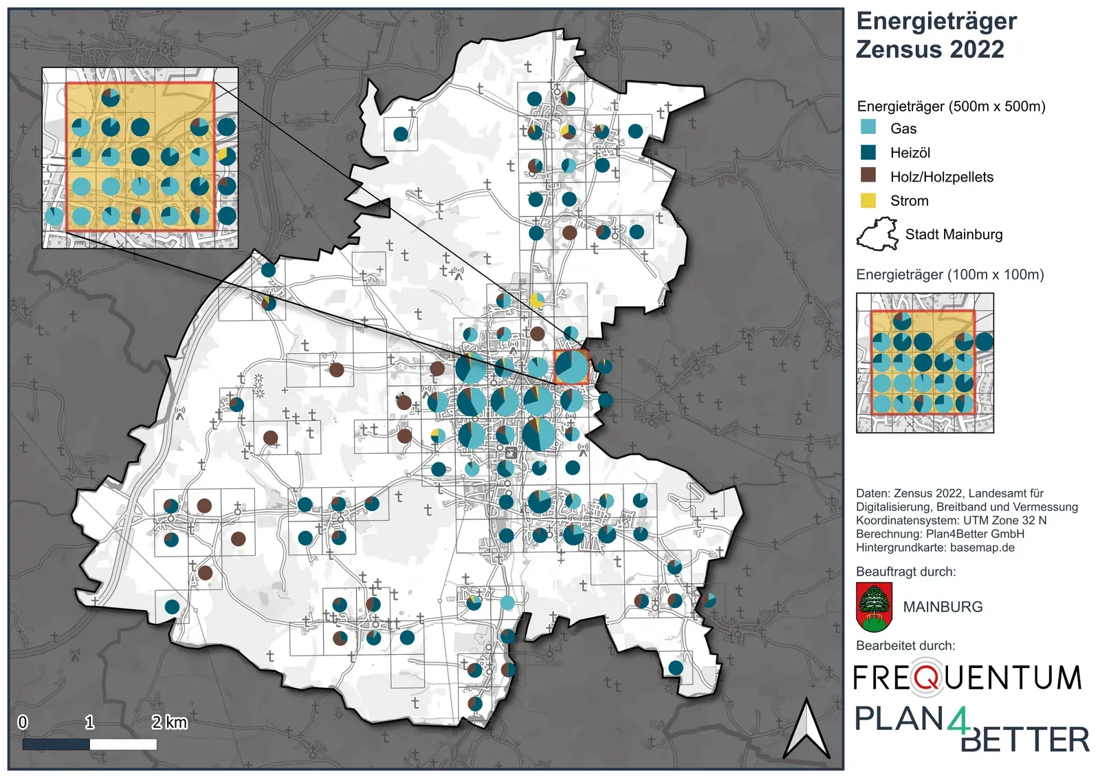 Energy sources used based on the Census 2022